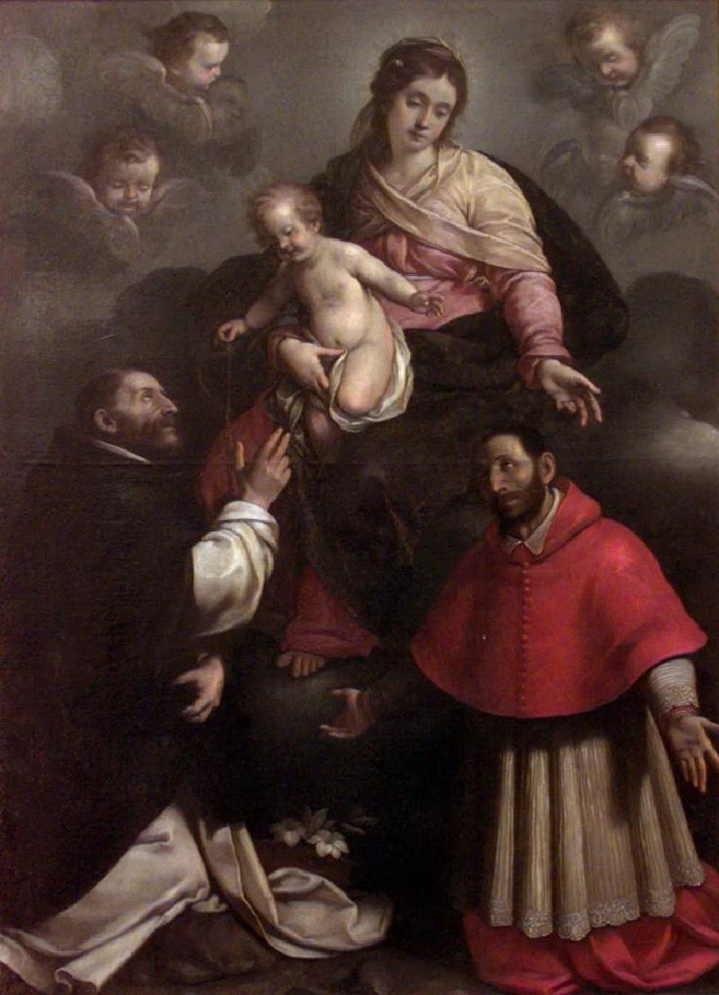 Madonna col Bambino e i SS. Domenico e Carlo